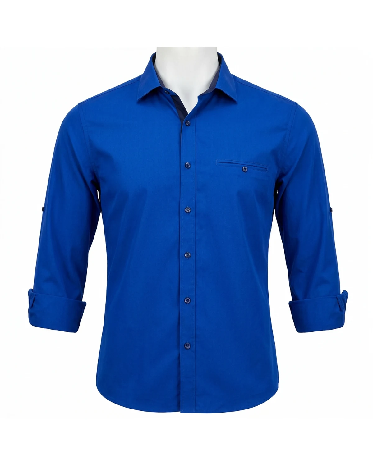 Men's Slim Fit Lounge Shirt - Long Sleeve