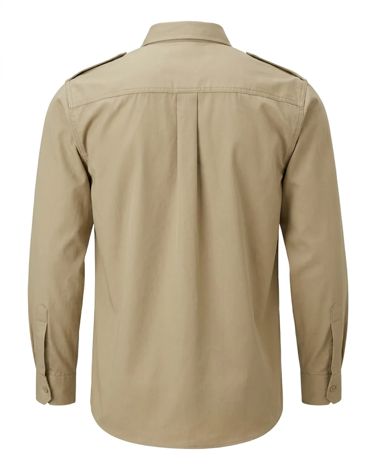Men's Tracker Bush Shirt - Gladneck Long Sleeve with Epaulettes