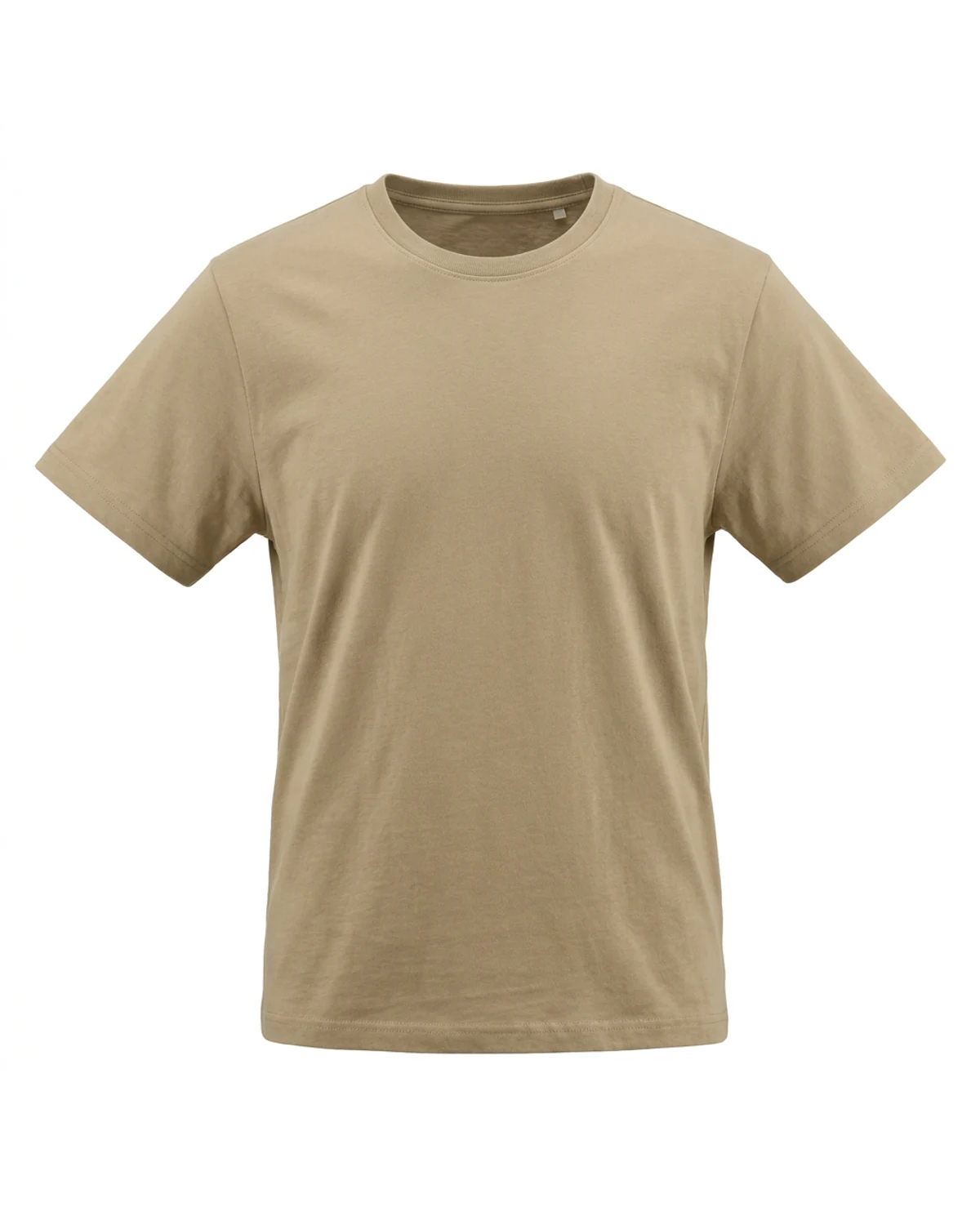 Men's 100% Combed Cotton 165g Crew-Neck T-Shirt