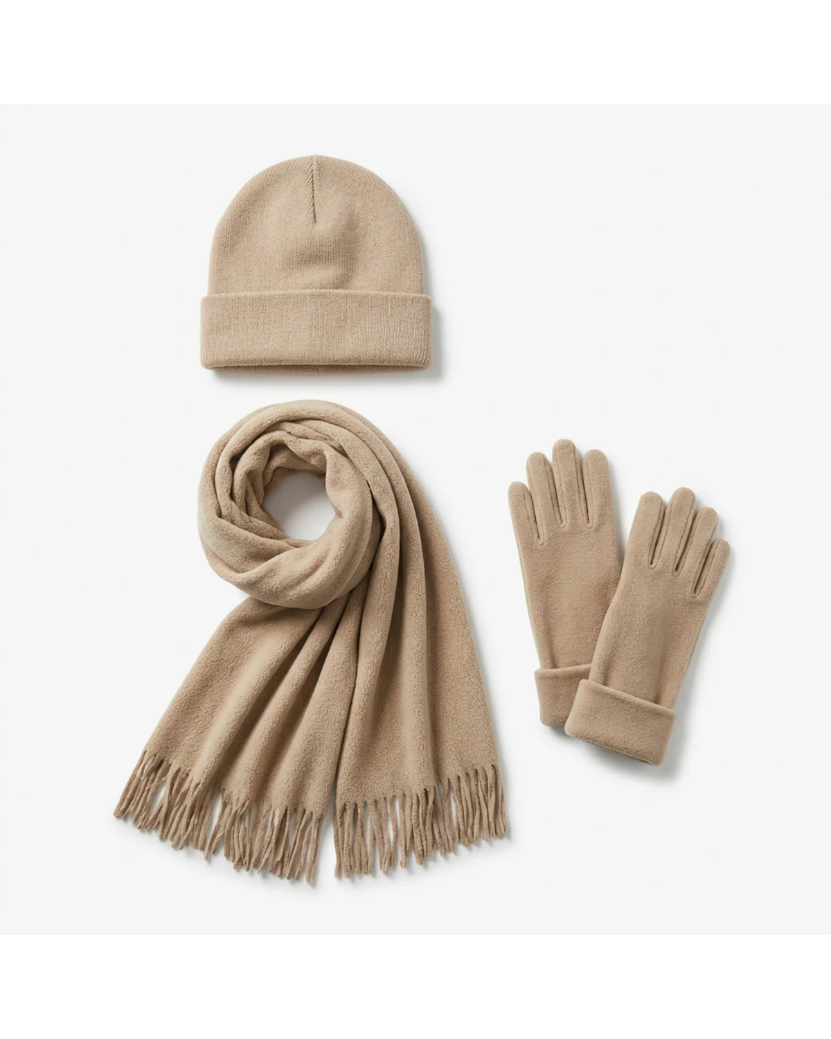 Unisex Winter Warmer Set: Polar Fleece