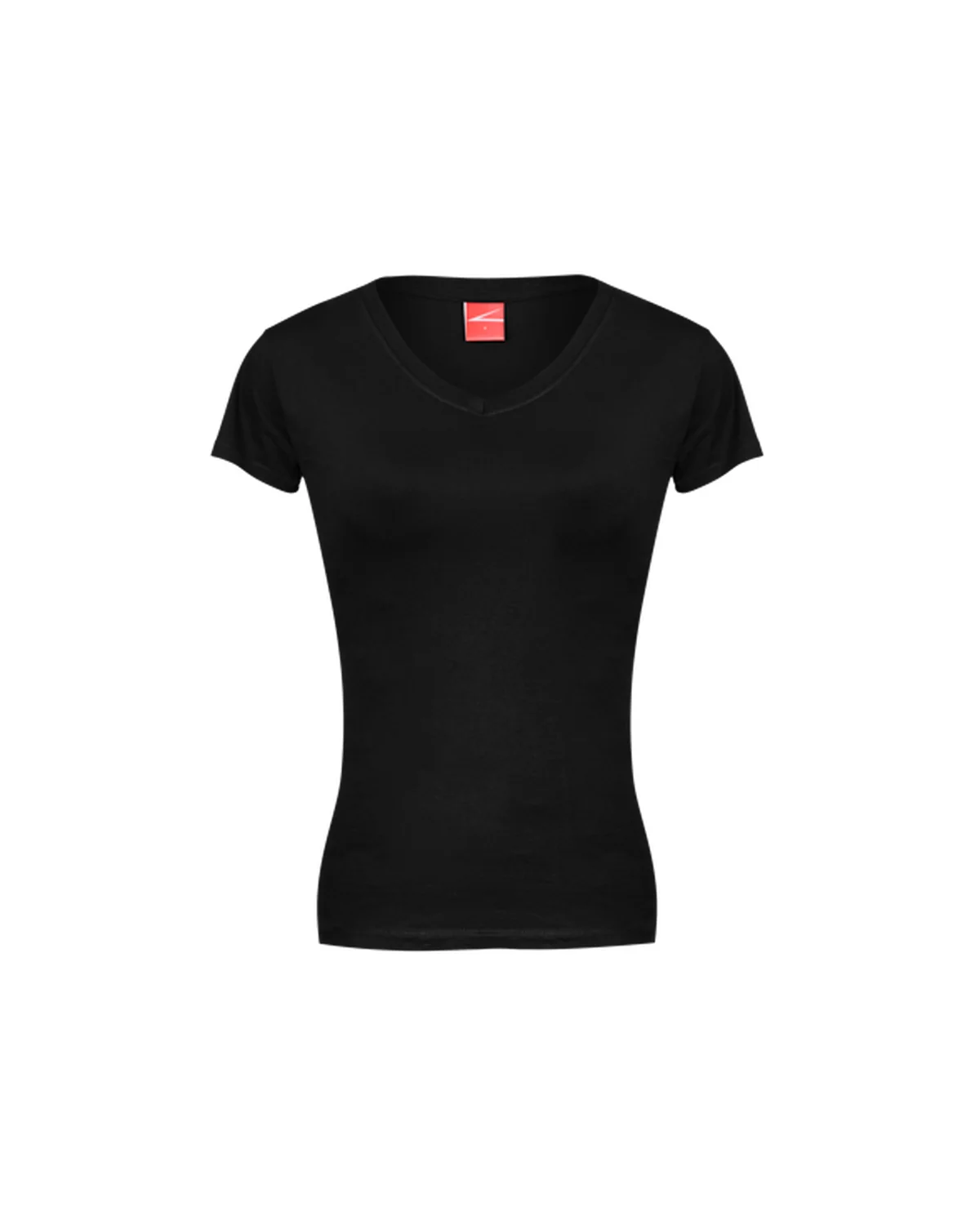 LADIES FITTED V-NECK T-SHIRT