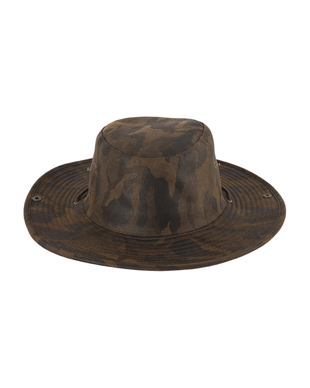 OILSKIN CAMO BUSH HAT